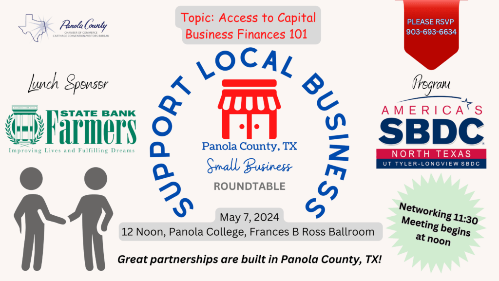 Event Information Panola County Texas Chamber of Commerce