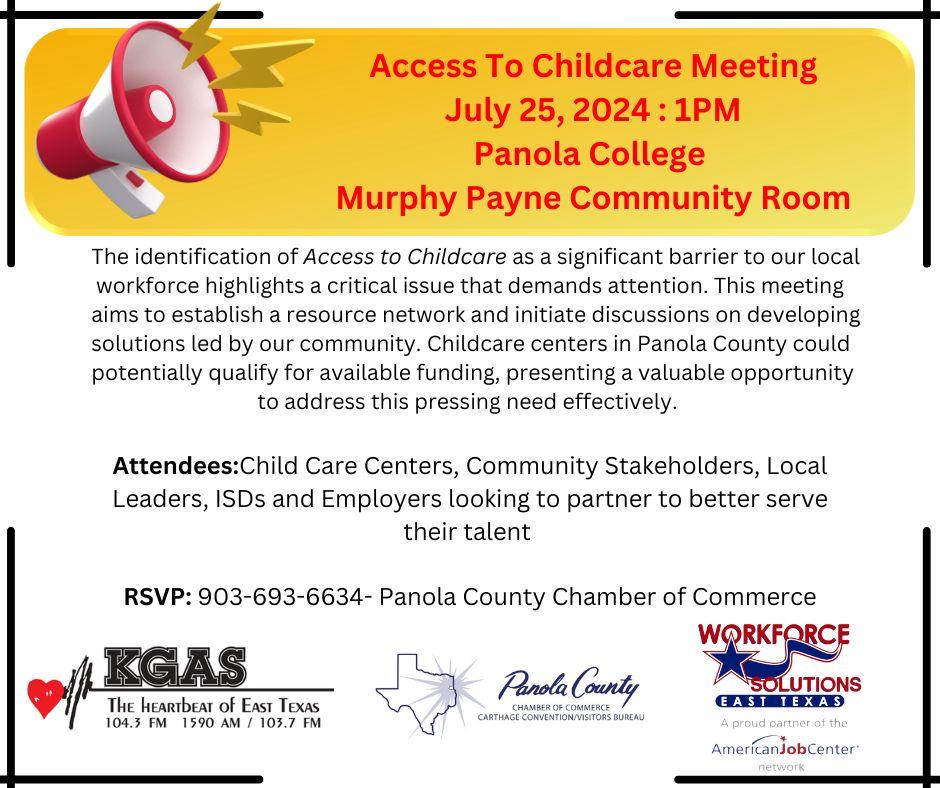 Event Information Panola County Texas Chamber of Commerce